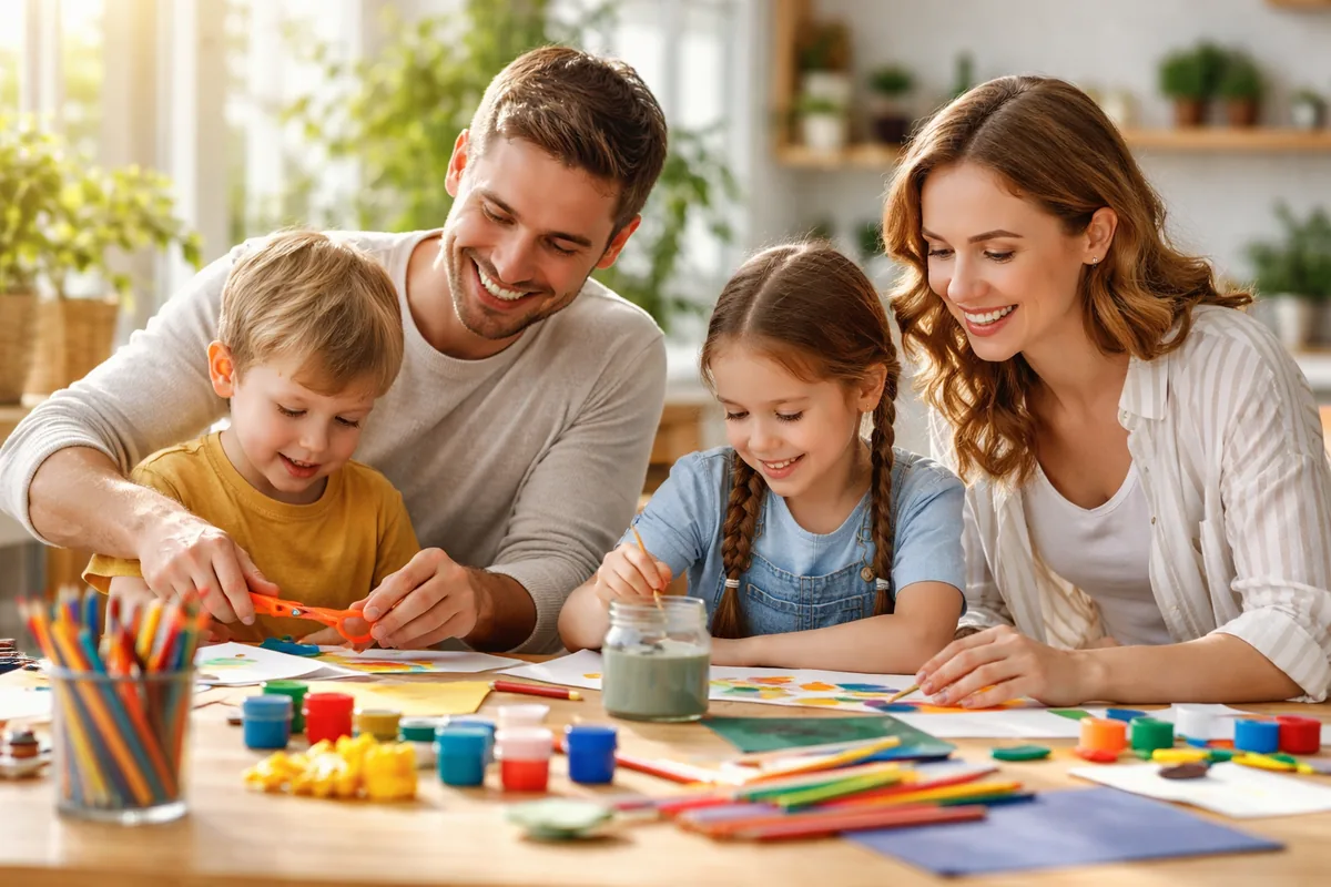 Les avantages méconnus de la créativité dans les activités familiales