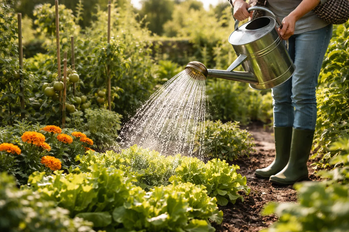 Comment bien arroser son jardin pour une croissance optimale des plantes