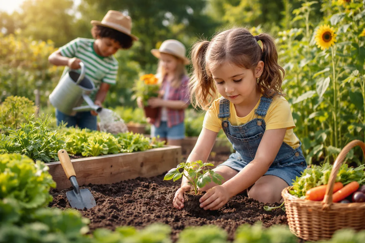 Les bénéfices du jardinage éducatif pour les enfants