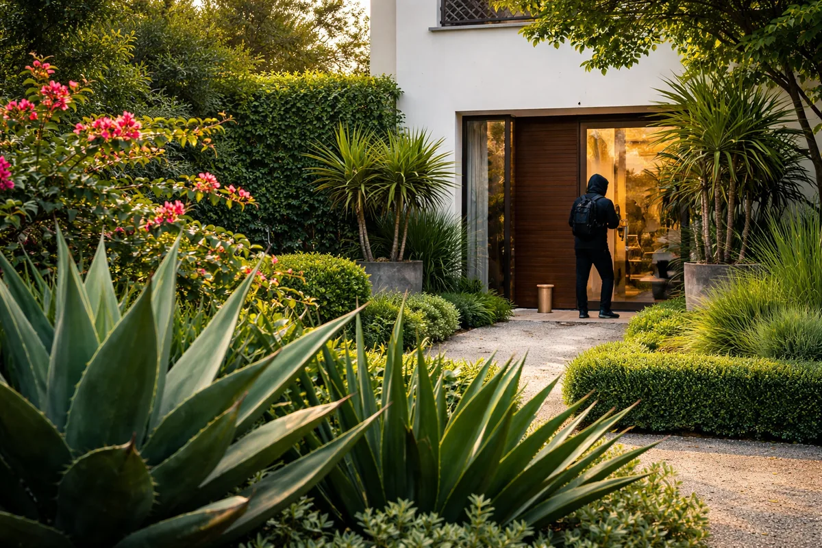 Comment sécuriser sa maison avec des plantes pour dissuader les cambrioleurs