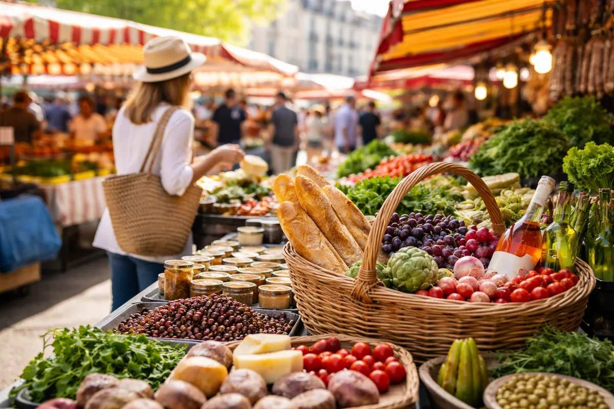 Comment organiser une visite gastronomique des marchés en France